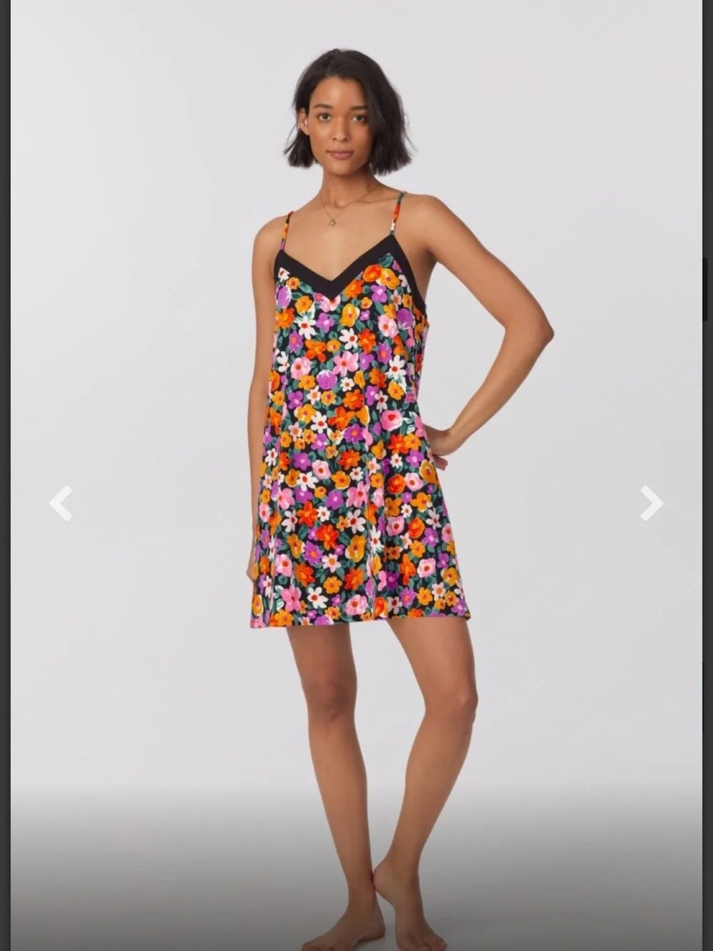 NWT Bedhead PJs Floral Flower Nightgown Chemise Size Medium